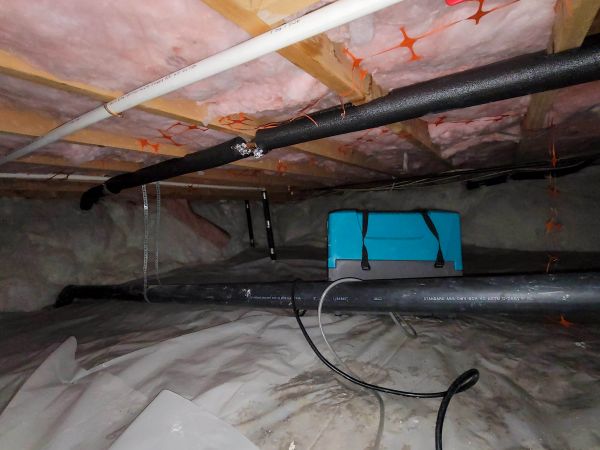 Crawl Space Water Remediation in Boston
