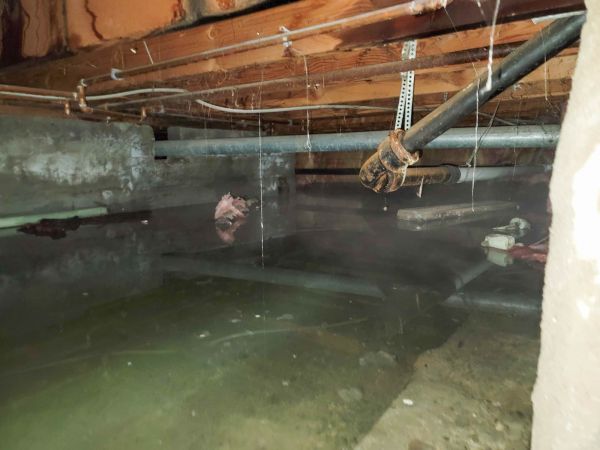 Crawlspace Water Restoration in Boston